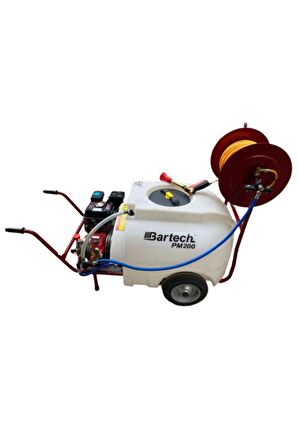 Bartech PM200 Y Pülverizatör 200 Litre 100 Mt Hortum