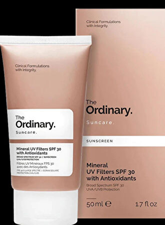 The Ordinary Güneş Koruyucu - Mineral UV Filters SPF 15 with Antioxidants