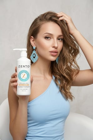 Zento Precıous Moroccan Onarıcı Nem Veren Saç Bakım Kremi 500 ml 
