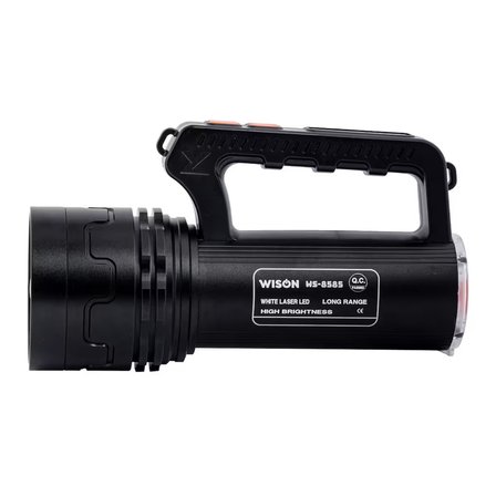 WISON WS-8585 Profesyonel Arama Feneri | 55W – 5500 Lümen – 22.000 Mah – Zoomlu, Arka Işık & Çakar Modlu
