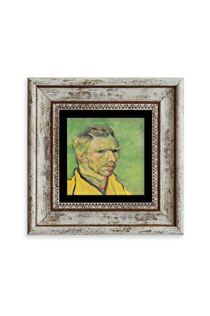 Van Gogh Çerçeveli Taş Tablo