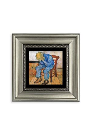 Van Gogh Çerçeveli Taş Tablo