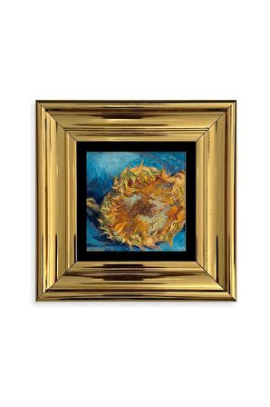 Van Gogh Çerçeveli Taş Tablo