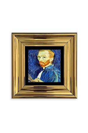 Van Gogh Çerçeveli Taş Tablo