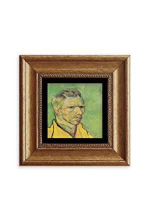 Van Gogh Çerçeveli Taş Tablo