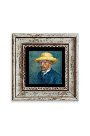 Van Gogh Çerçeveli Taş Tablo