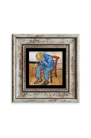 Van Gogh Çerçeveli Taş Tablo