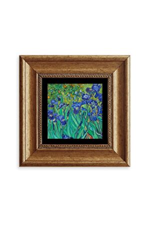 Van Gogh Çerçeveli Taş Tablo