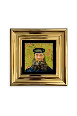 Van Gogh Çerçeveli Taş Tablo