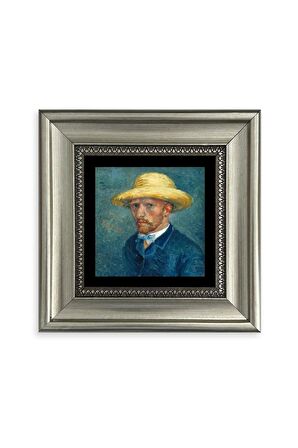 Van Gogh Çerçeveli Taş Tablo