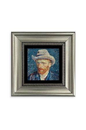 Van Gogh Çerçeveli Taş Tablo