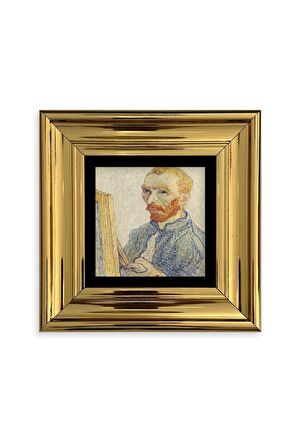 Van Gogh Çerçeveli Taş Tablo