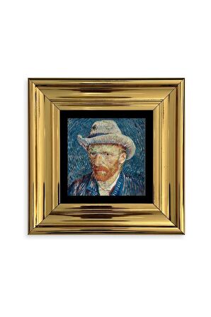 Van Gogh Çerçeveli Taş Tablo