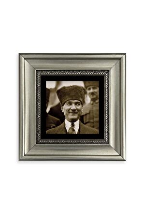 Atatürk Çerçeveli Taş Tablo