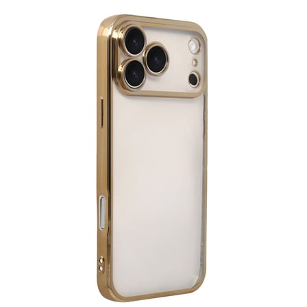 Apple iPhone 17 Pro Razer Lensli Silikon - Gold