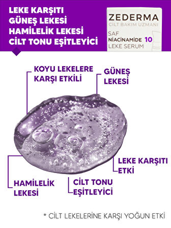 Zederma Naicamid 10 Leke Serumu 30ml