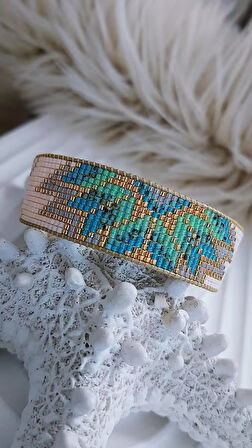 Okyanus Işıltısı Miyuki Bileklik 