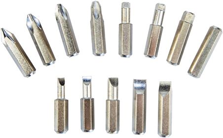 NT Tools NTH1104 14 Parça Darbeli Tornavida Ucu Seti