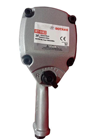 Rotake Rt-5562 3/4" 163 Kg. 4500rpm Havalı Kabzalı Somun Sıkma Sökme