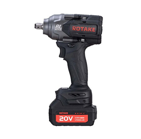 Rotake RC8803 1/2'' 20 Volt Li-Lon Akülü Kömürsüz Darbeli Somun Sıkma 1080 Nm 110 Kgm