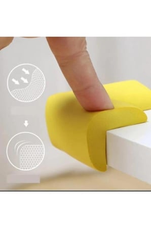 8 Li Kauçuk Sünger Köşe Koruyucu