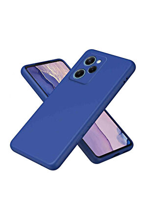 Poco X5 Pro 5G Uyumlu Fuchsia Nano İçi Kadife Silikon Telefon Kılıfı