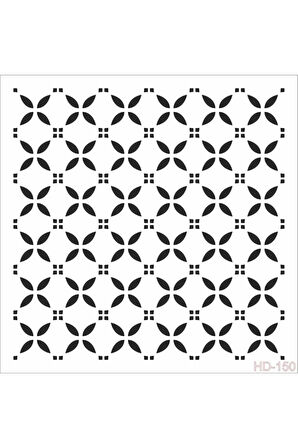 Hd150 Home Dekor Stencil 45x45