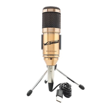 WellSound BM-800USB Profesyonel Masa Mikrofonu