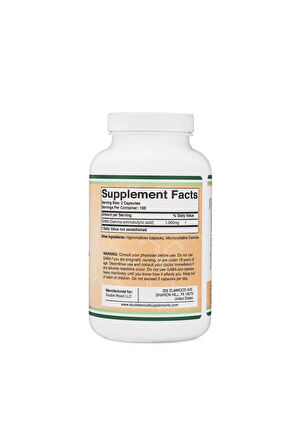 Gaba 1000 mg 300 Capsul. USA Version