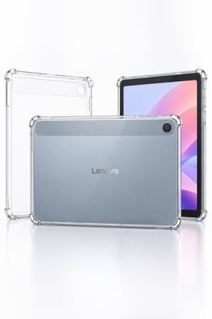 Lenovo Tab 10.1 2025 TB311FU / TB311XU Şeffaf Antişok Tablet Kılıfı – Köşe Korumalı Esnek Silikon Kılıf