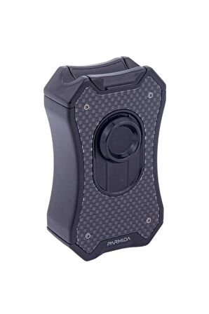 Parmida Dört Torch Pürmüz Masa Tipi Siyah Puro Çakmağı