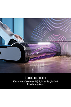 Detect Clean&Empty Auto-Empty Sistemli Şarjlı Dikey Süpürge 2L