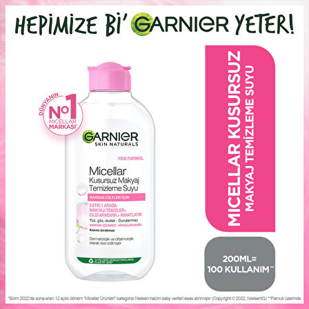 Garnier Micellar Kusursuz Makyaj Temizleme Suyu 200 ml