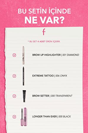 Flormar Chic Harmony 4'lü Makyaj Seti