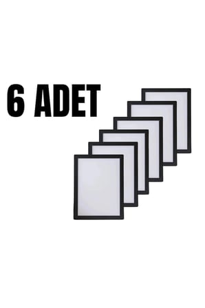  6 ADET A4 21X30 FOTOĞRAF ÇERÇEVESİ DİPLOMA SERTİFİKA ÇERÇEVESİ