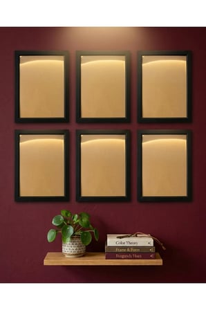  6 ADET A4 21X30 FOTOĞRAF ÇERÇEVESİ DİPLOMA SERTİFİKA ÇERÇEVESİ