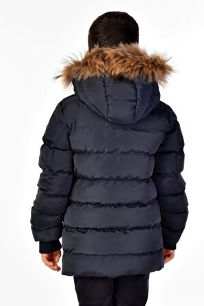 Benittokids Natürel Kürklü Erkek Çocuk Mont 51248