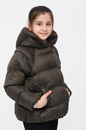 Benittokids Kız Çocuk Şişme Mont BNT1252