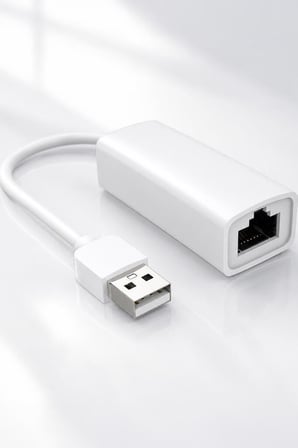 Özel Üretim Ethernet Dönüştürücü USB 2.0 Çevirici Adaptörü YD75 Beyaz Derslik İletişim Tablet