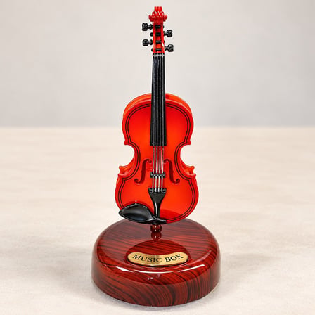 Özel Üretim Keman Müzik Sanatsal Figür Tasarım Obje Dekoratif Eşya