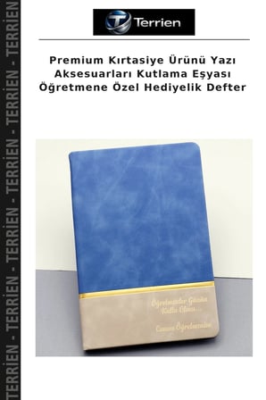 Premium Kırtasiye Ürünü Yazı Aksesuarları Kutlama Eşyası Öğretmene Özel Hediyelik Defter