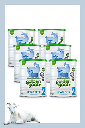 Golden Goat 2 Keçi Devam Sütü 400 g 6 Adet