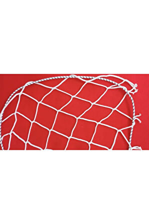 2,50 x 14 Metre Balkon Merdiven Güvenlik Filesi-Kanca-Halat-6mm ip-göz 10 cm-Çocuk Koruma Filesi