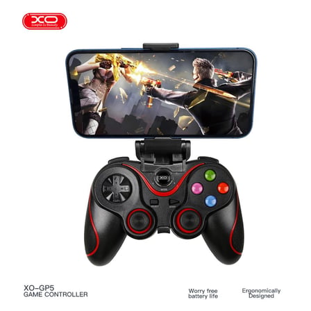Telefon Aparatlı 350 mAh Bataryalı BT Gamepad GP5 Kontrol Cihazı Oyun Aleti Cihaz Kumandası