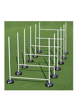 Clifton Antrenman Merdiveni 6 Metre 15 Çubuklu İdman Merdiveni Kırmızı