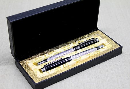 Özel Seri Toplantı Aracı Yazı Seti Not Alma 2'Li Kutulu Tükenmez Kalem