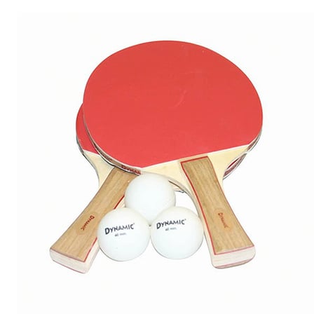 Delux Serisi Arkadaş Grubu Bireysel Fiziksel Dynamıc 8500D 2 Raket 3 Top Set