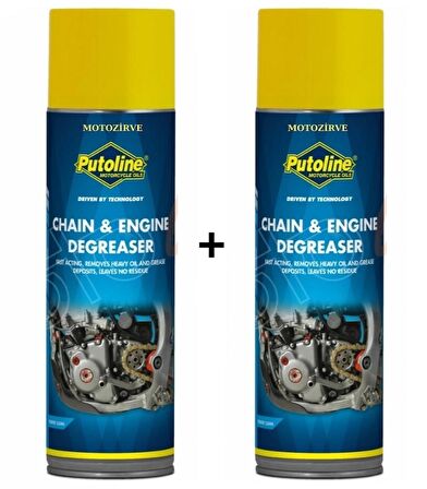 Putoline Chain Engine Degrease Zincir ve Motor Temizleme Spreyi 500 ml