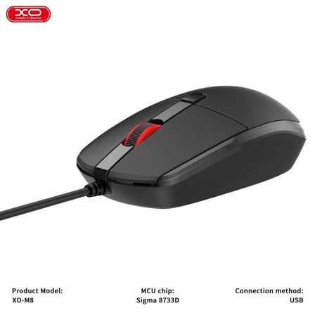Özel Seri Kablolu Mouse 2000 DPI Bilgisayar Aksesuarı Yön Tuşları Çalışma Alanı