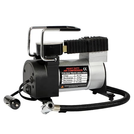 Premium Şehir İçi Pratik Cihaz Hayat Kurtaran KA737 150PSI 35 LPM Oto Lastik Hava Kompresörü 12V